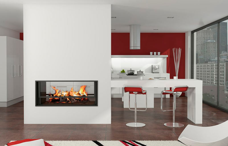 galeria de chimeneas modernas